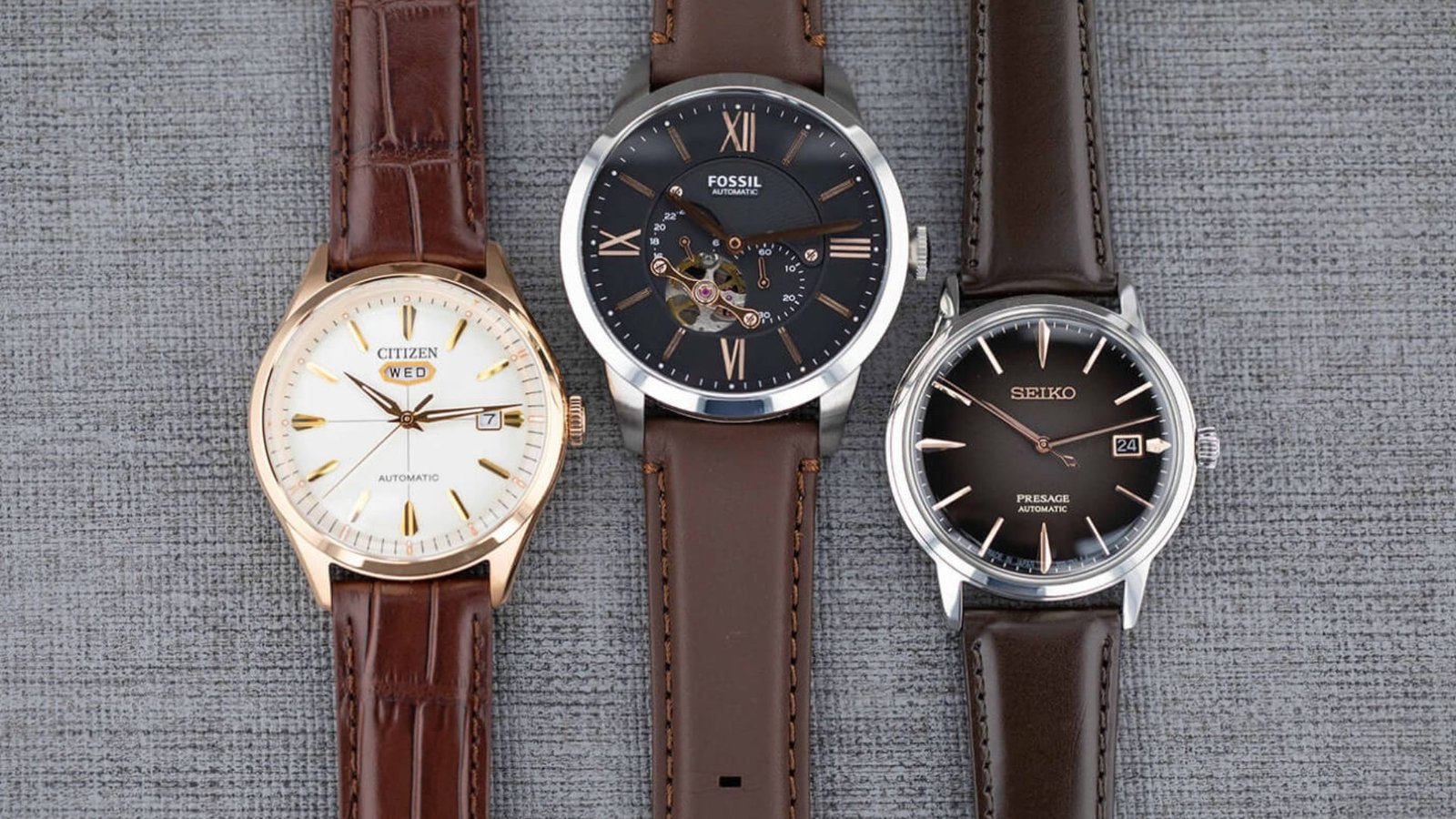 Some of the Best Watches with Leather Straps