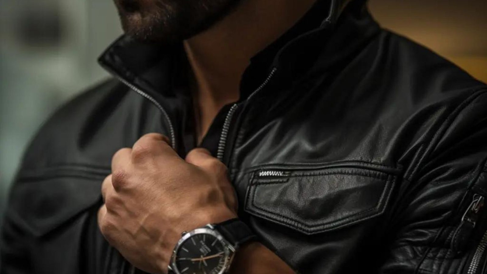 A man Matching his Watch with his Lifestyle