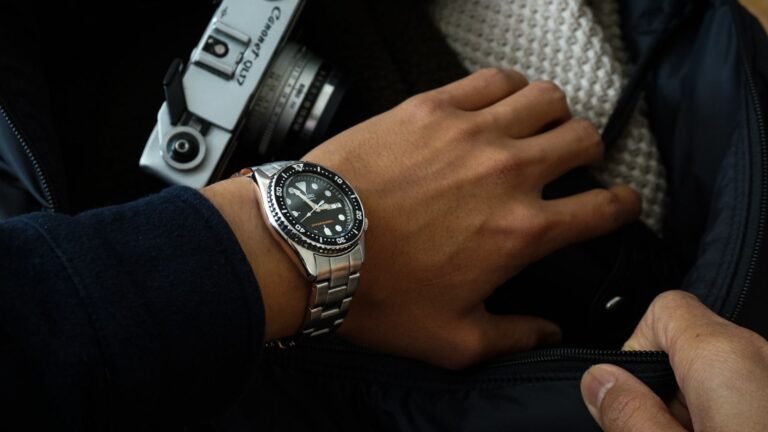 A man Travelling with a Watch